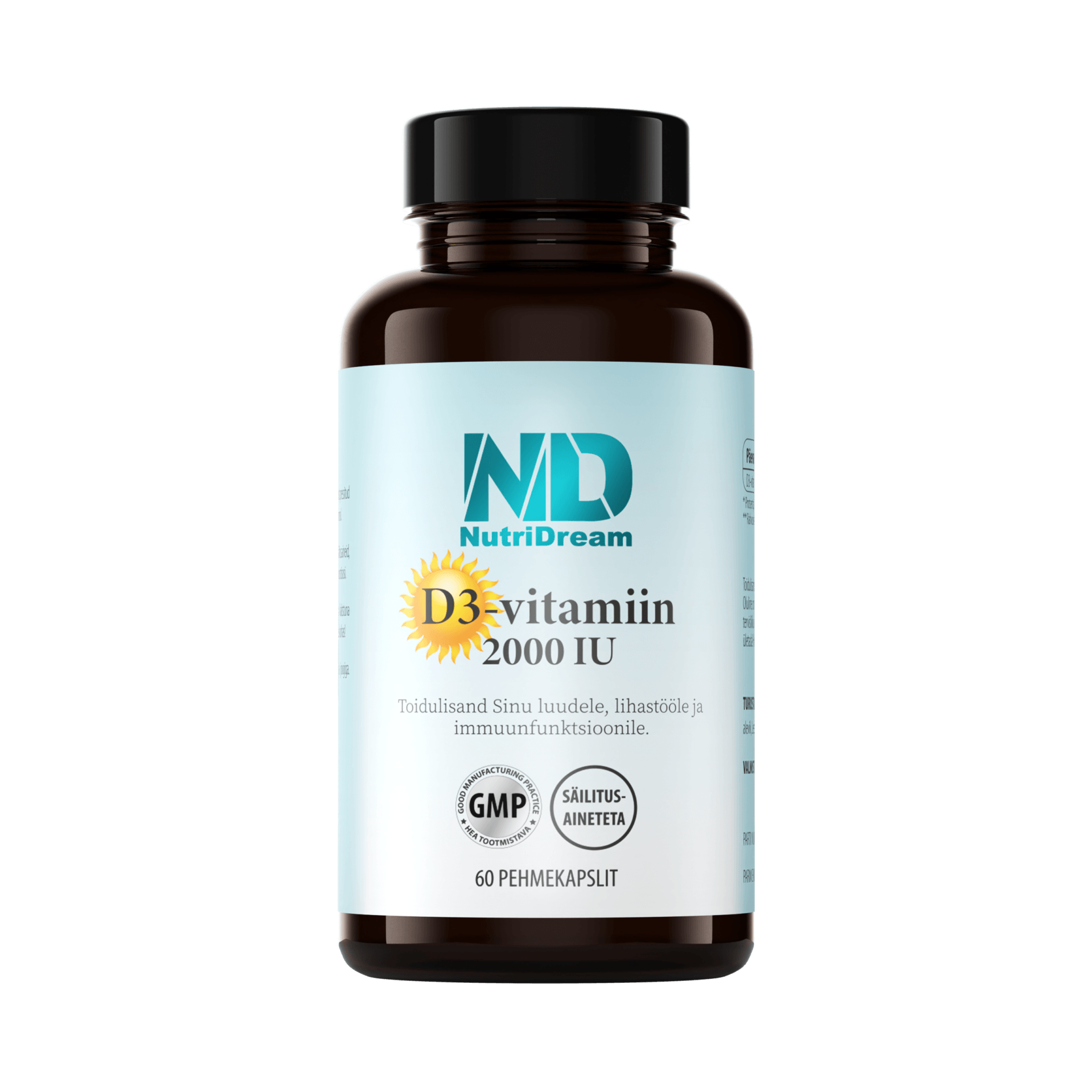 D3-vitamiin - Nutridream
